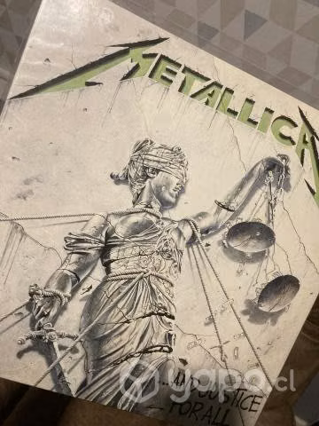 Vinilos Metallica y Testament