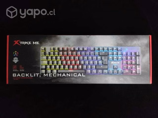 Teclado mecanico blue strike me