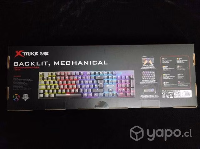 Teclado mecanico blue strike me - Imagen 4