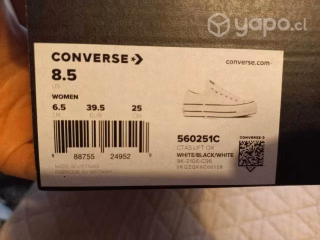 Zapatillas converse original ctas lift ox - Imagen 2