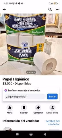 Papel Higiénico ,por mayor ,mangas de 48 x 30 cms