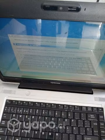 Notebook toshiba