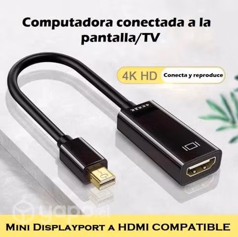 Adaptador Mini DP a HDMI - Imagen 2