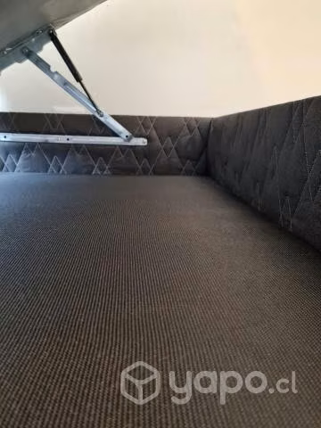 Cama 1.5 plaza como nueva - Imagen 2