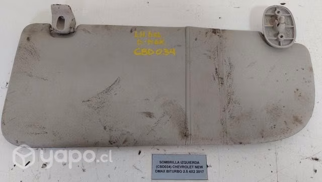 Sombrilla Izquierda (CBD034) Chevrolet New Dmax Bi