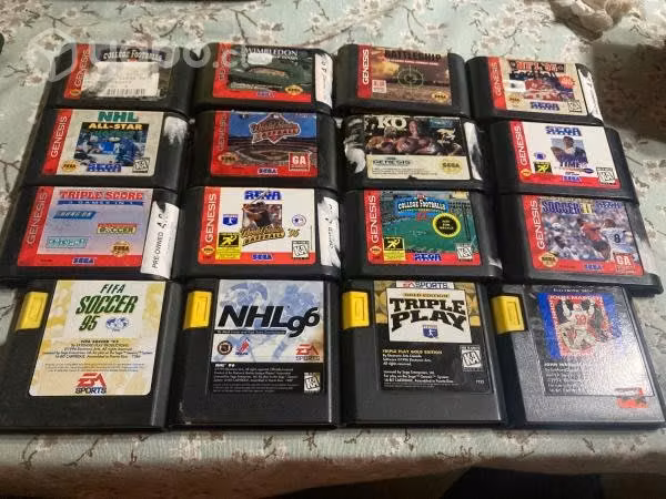 Lote 16 juegos de sega genesis