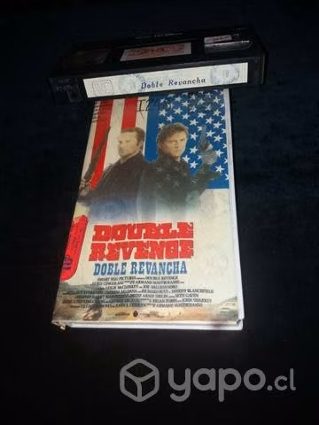 Película Doble revancha vhs