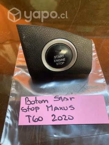 Boton Star Stop Maxus T60 2020