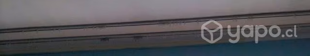Riel 2 Mt de aluminio para cortinas
