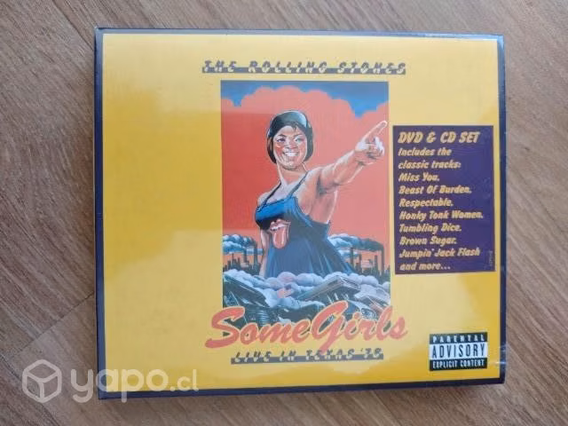 Cd y Dvd The Rolling Stones - Some Girls
