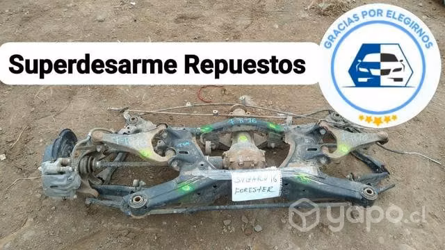 Diferencial trasero Subaru forester con eje palier