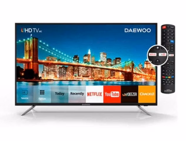 Smart TV 4K 49 pulgadas Ultra HD