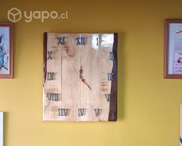 Reloj rústico