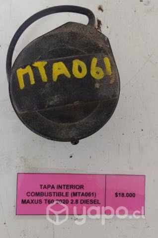 Tapa Interior Combustible (MTA061) Maxus T60 2020