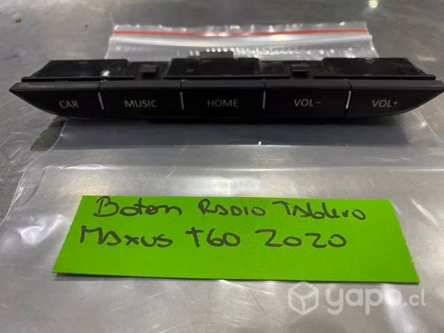 Boton radio tablero Maxus T60 2020