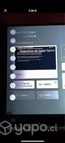 Tv smart LG Nano cell