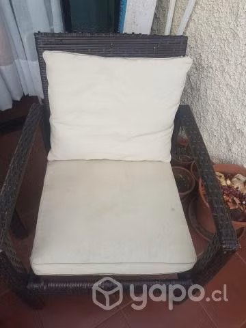 Juego de terraza completo