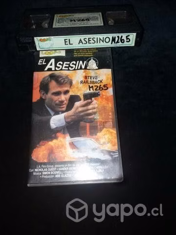 Película El asesino vhs