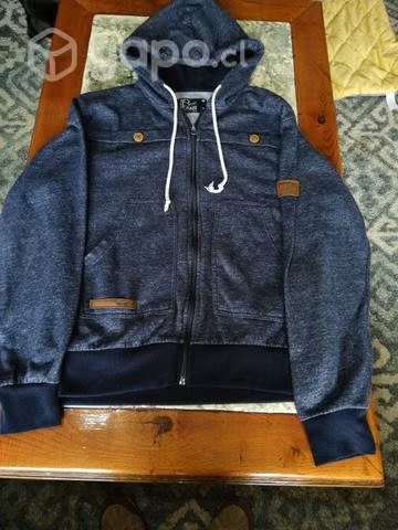 Poleron azul talla s