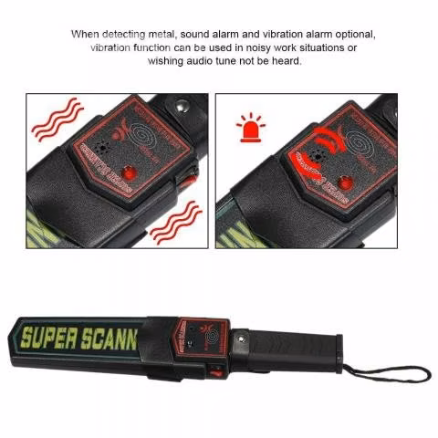 Detector metales doble nivel sensibilidad super sc