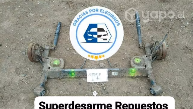 Yugo trasero Chevrolet spark desarmaduríaw