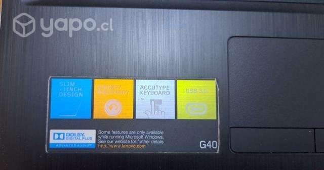 Notebook Lenovo g40-70 usado - Imagen 3