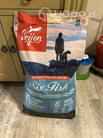 Comida perro Six fish