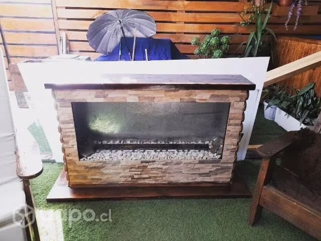 Chimenea bioetanol, fogones, mesas de centro - Imagen 4