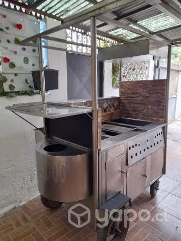 Carro churrasquero