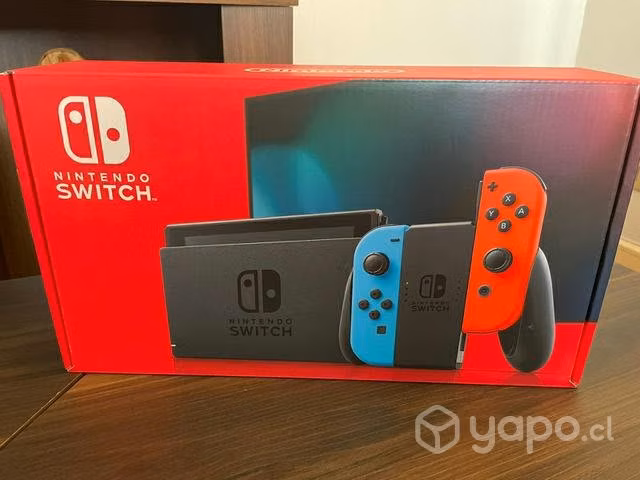 Nintendo switch 32GB sellada + microsd 64 GB