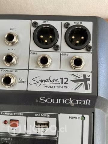 Mixer con interfaz soundcraft signature mtk12 - Imagen 3