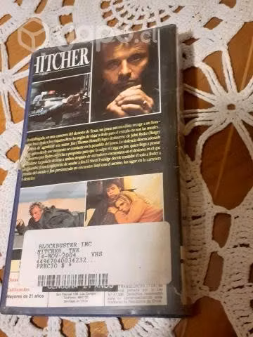 VHS Blokbuster The Hitcher
