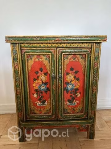 Velador Mueble pintado a mano