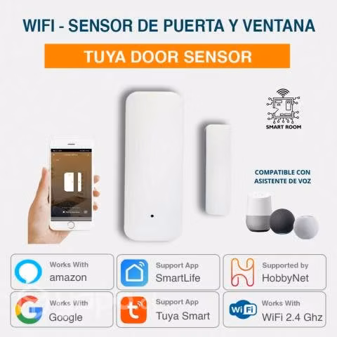 Sensor de Puerta y Ventana Inteligente