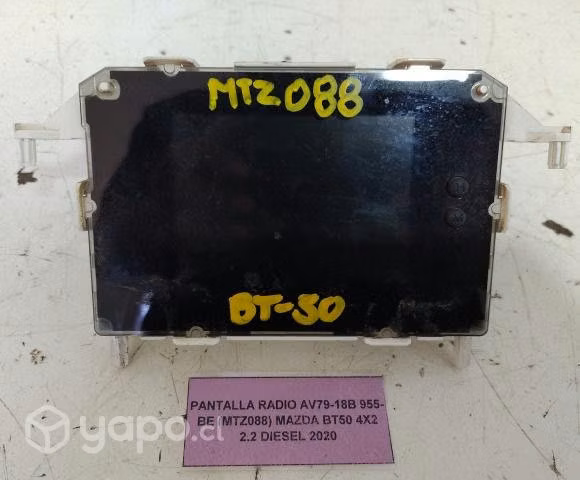 Pantalla Radio (MTZ088) Mazda BT50 2020