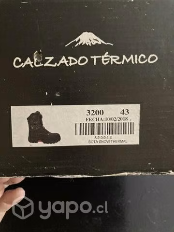 Bota de seguridad snow thermal 3200