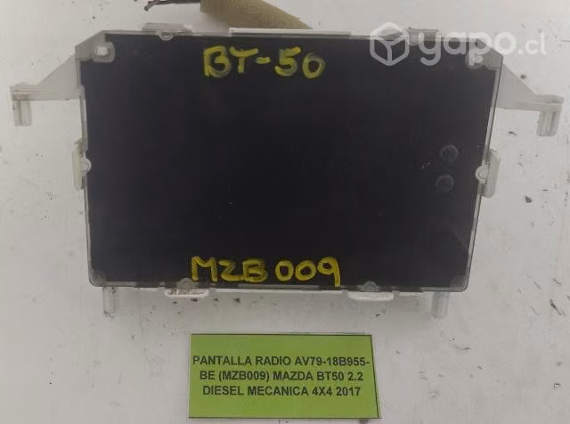 Pantalla Radio AV79-18B955-BE (MZB009) Mazda BT50