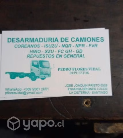 Freno mano hno fc 114