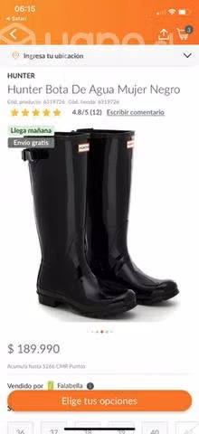 Botas Hunter