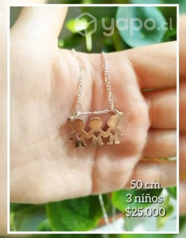 Cadenas con colgante familia