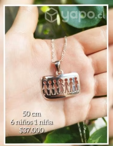 Cadenas con colgante familia