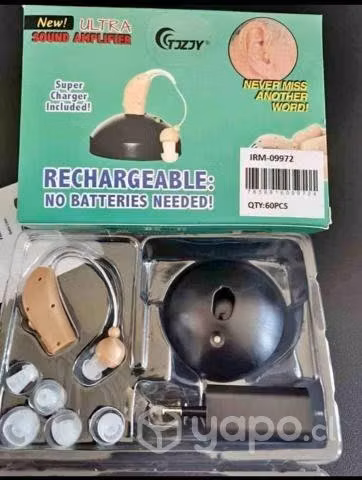 Audífonos Recargable Para S-o-r-d-os Con Base Usb