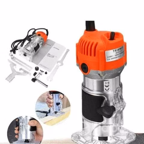 Fresadora Recortadora 800w 6 Velocidades + Set Fre