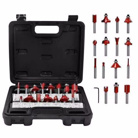 Fresadora Recortadora 800w 6 Velocidades + Set Fre