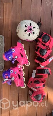 Patines oxelo niñas talla 30 Eu - Imagen 2