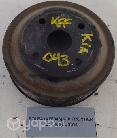 Polea (KFF043) Kia Frontier 2.5 Diesel 2014