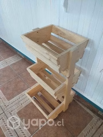 Verdulero madera