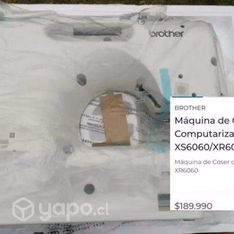 Máquina de coser computarizada Brother XR6060