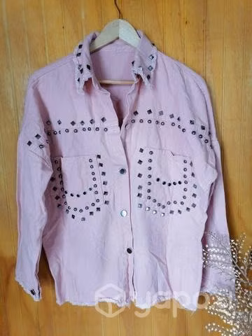 Chaqueta palo rosa