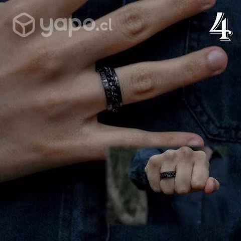 Anillos para hombre 2x1